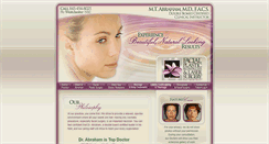 Desktop Screenshot of nyfacemd.com