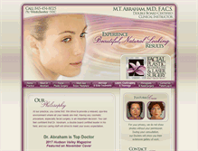 Tablet Screenshot of nyfacemd.com
